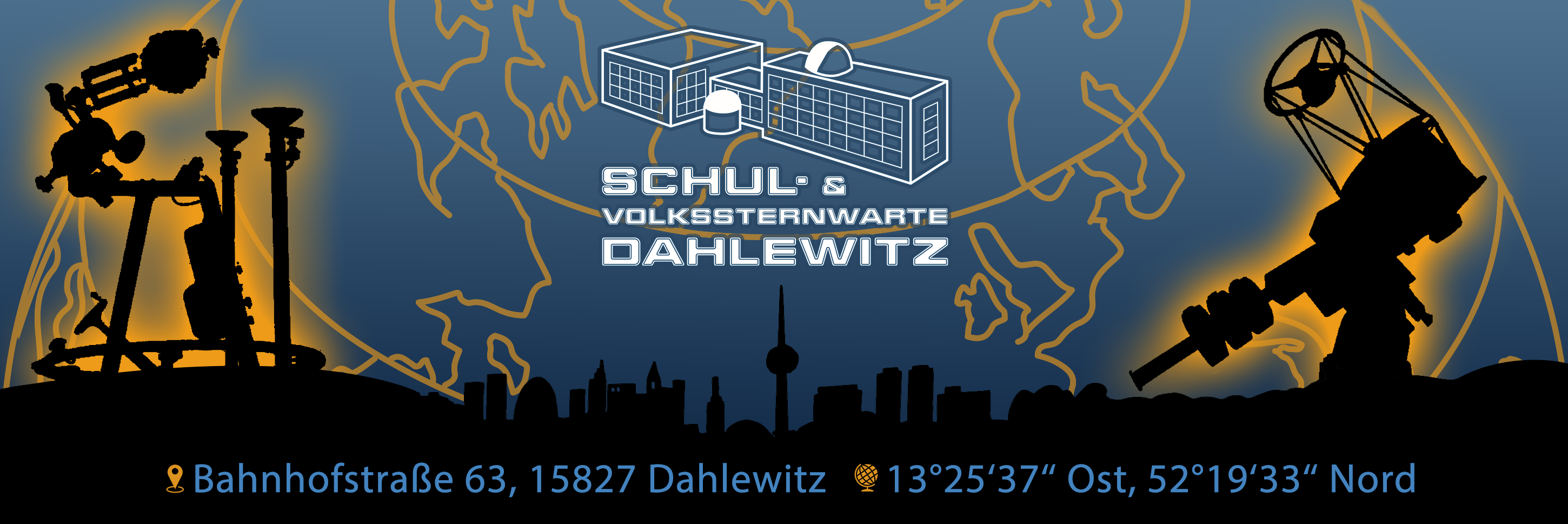 Willkommen in der Sternwarte Dahlewitz
